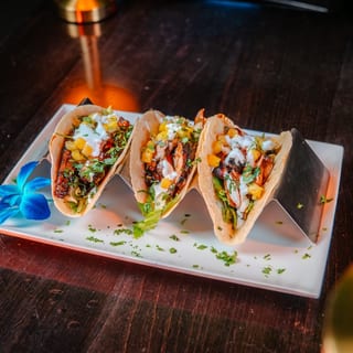 Kingston Jerk Chicken taco