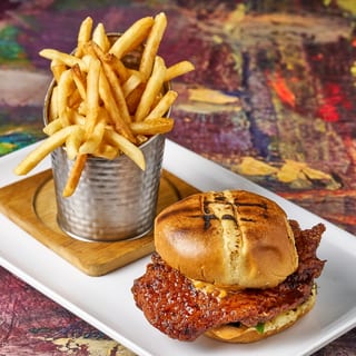 Honey  Jerk Chicken Sandwich