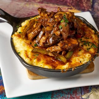 Jerk Chicken Loaded Mac